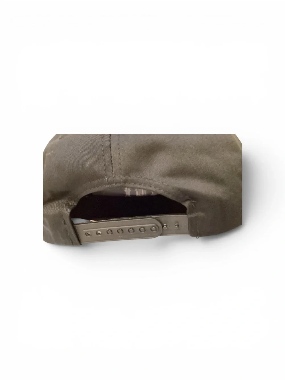The Classics Black Cap with White  Woven RYOT  Label